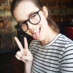 Maemae Renfrow Instagram - I'm not saying I'm #Superman but have you ever seen me and Superman in the same room at the same time...? #clarkkent #secretidetity #glasses #nerdy Pink Taco Los Angeles