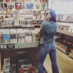 Maemae Renfrow Instagram - These are a few of my favorite things... #amoebamusic #punk #cds #music #denim #vintage Amoeba Hollywood