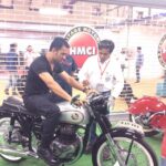 Mahendra Singh Dhoni Instagram - Classic bike at BFI,just fantastic