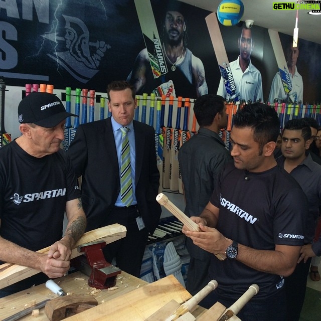 Mahendra Singh Dhoni Instagram - At the SPARTAN store opening event