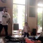 Mahendra Singh Dhoni Instagram - Even better when we are dancing @zivasinghdhoni006