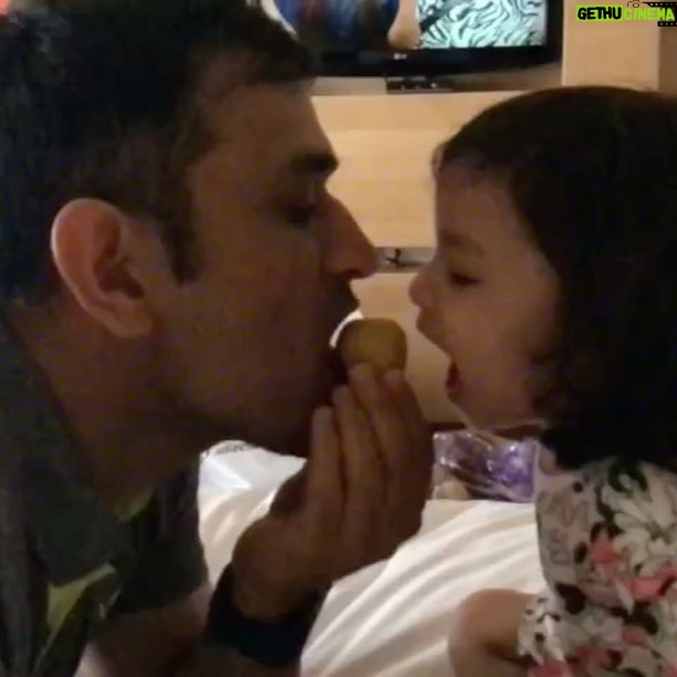 Mahendra Singh Dhoni Instagram - Attack on besan ka laddoo