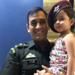 Mahendra Singh Dhoni Instagram – An honour to get the Padma Bhushan and receiving it in Uniform increases the excitement ten folds.thanks to all the Men and Women in Uniform and their families for the Sacrifices they make so that all of us could enjoy our Constitutional Rights.Jai Hind