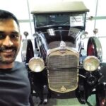 Mahendra Singh Dhoni Instagram - Beautifully restored pick up truck as if it just rolled out of the factory