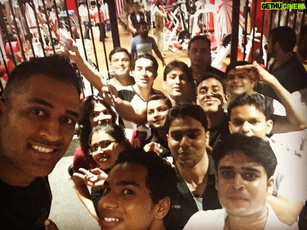 Mahendra Singh Dhoni Instagram - Sportsfit team Varanasi