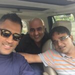 Mahendra Singh Dhoni Instagram – Three stooges going for a drive