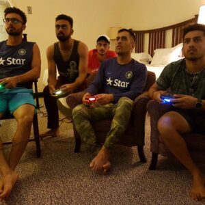 Mahendra Singh Dhoni Instagram - Spain vs Argentina