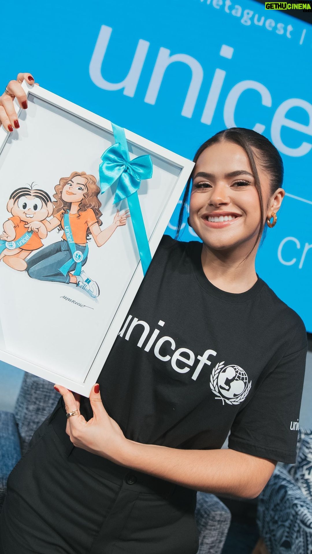 Maisa Silva Instagram - um pouco de como foi sexta feira com o @unicefbrasil 💙
