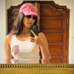 Malavika Mohanan Instagram – The pink block print cap was the highlight of that day 🤓
How lovely you were Jaipur, sigh 💕