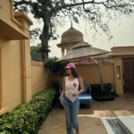 Malavika Mohanan Instagram - The pink block print cap was the highlight of that day 🤓 How lovely you were Jaipur, sigh 💕