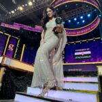 Malavika Mohanan Instagram - Thank you for the ‘Sensational Star of the Year’ @galattadotcom ♥️ What a lovely evening it was ☺️✨ Chennai, India