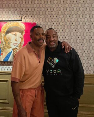 Malik Yoba Instagram - So proud of  this beautiful soul Coleman Domingo @kingofbingo . Was a fan long before we had a chance to  meet and become friends a few years ago . He’s been putting in great work for decades and it’s awesome to watch the world embrace his genius and generosity of spirit with all the award season recognition .  Finally a leading man of great virtue and vision as #BayardRustin in @rustinmovie and a trifling traumatized man of a certain period as Mister in @thecolorpurple. Look fwd to the day we get to dance together brother !