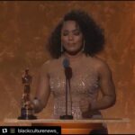 Malik Yoba Instagram – Congrats to the legend that is @im.angelabassett on your first #Oscar @theacademy !! You shared a POWERFUL message with your sisters!!! Love you sis!!