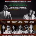 Malik Yoba Instagram - Brooklyn STAND UP!!! We’re on the verge of creating history. Now is the perfect moment for all of us to unite in the historic Kings Theatre @kingsbklyn , within our community, embracing our extended networks, and demonstrating to the world how we express and spread love, the Brooklyn way. Join me and my brother @e.raymond_ and friends for his long awaited “more than your average book launch experience” TOMORROW Saturday, October 14th, doors open at 6pm @kingsbklyn hosted by yours truly. Come be part of a groundbreaking era of activism as we present Inconvenient Conversations, FORREAL. The world is desperately in need of REAL LOVE , accountability and collective responsibility . Now more than ever !