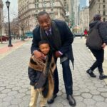 Malik Yoba Instagram - Happy to be back on set with these great, kind and gracious folks. @donniewahlberg @bridgetmoynahan @i_biederman1981 #santiagoquinones on @bluebloods_cbs and my newest little acting comrade @leeprincejay aka my GRANDSON ???? 🫣🤷🏾😂❤️ Supreme Court, New York County