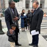 Malik Yoba Instagram - Happy to be back on set with these great, kind and gracious folks. @donniewahlberg @bridgetmoynahan @i_biederman1981 #santiagoquinones on @bluebloods_cbs and my newest little acting comrade @leeprincejay aka my GRANDSON ???? 🫣🤷🏾😂❤️ Supreme Court, New York County
