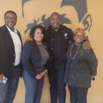 Malik Yoba Instagram - Thank you @medgareverscollege and my brother @peterholoman for a great session “The Impact of Interns of Small Business” . I’m looking forward to having some of your students join our team. Often times we don’t always make the connection between the sacrifices of others and our enjoyed freedoms. Medgar Evers is definitely one of those heroes that sacrificed his life for our right to vote , fair housing , jobs etc and everything denied black folks during the Civil Rights era of the sixties that in many increasingly diabolical ways we are still fighting for. Murdered at 38 yrs old in his own driveway, shot in the back by a sniper simply for wanting America to live up to its creed. Your death has not been in vain sir. We continue to carry on the good fight. Medgar Evers College, CUNY