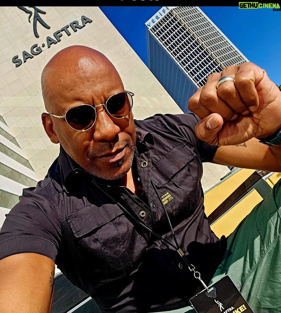 Malik Yoba Instagram - Thank you @officialfrandrescher @ezraknight @duncanci for your @sagaftra leadership and causing good trouble and fighting the good fight . May we all continue to create a way out of no way and continue to build whatever we feel is our divinely guided contribution to to art of storytelling and business. I would always tell my acting students and mentees “You are the CEO of You Incorporated “. Be about that business. We all come to this business for a different reason, from varied circumstances and backgrounds but one thing is certain , we all saw the same victory in our sights and y’all did that!! Hollywood