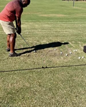 Malik Yoba Instagram - Great time supporting a great cause @bgca_clubs  and teaching @sagesteele and @rchatty a little something about the game I love ⛳️🏌🏽‍♀️