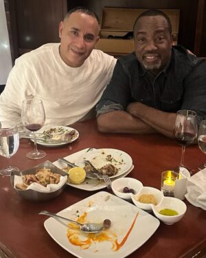 Malik Yoba Instagram - Ending this year with lots of reflections and time spent with the realest ones . An incredible dinner at @thalassanyc . ( best grilled octopus EVER ) . If you know @johngungierivera you know he is one of the most selfless, hard working , kind, loyal and committed people you will ever meet . 

The dedication he has to the important work in honor of his beautiful “forever 6 yr old son “ via @cristianriverafoundation helping to find a cure for the rare cancer that is Diffuse intrinsic pontine glioma (DIPG) an aggressive type of childhood cancer that forms in the brainstem. They are very rare and almost always occur in the pediatric population. To avoid the high morbidity and mortality associated with this condition, DPIG must be promptly diagnosed and treated.

We have so much more work to do together my Virgo brother