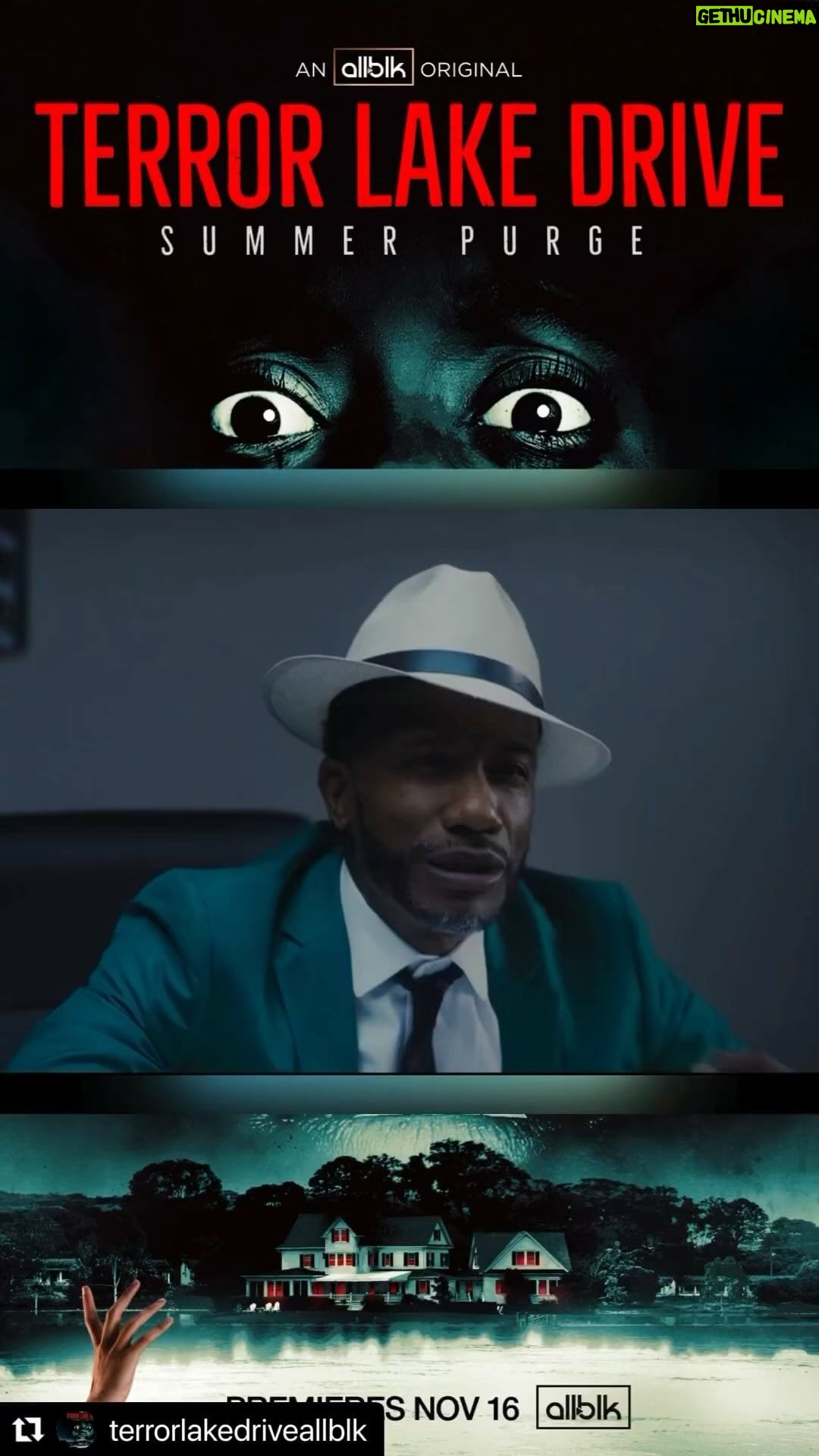 Malik Yoba Instagram - For those that might’ve missed the new season premiere of @terrorlakedriveallblk WE BACK!!! check it out STREAMING NOW on @watchallblk