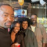 Malik Yoba Instagram - Love when the work brings the good folks back together. Great way to start the year!! @vbozeman @lancegross #JanetHubert #SnatchedMovie @footagefilmsstudios Los Angeles, California