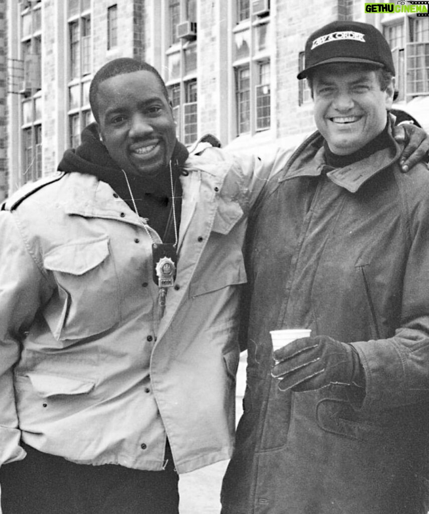 Malik Yoba Instagram - The two pilots for NY Undercover. First one the original in March 1994. Second one, for the reboot that never got picked up March 2019. Written and directed by @_benipedia_ In the updated version , JC grew up and became a lieutenant. Me and the legend @dickwolf Next year is the 30th Anniversary of this iconic show . Me and the cast @lunalaurenvelez @aka_delo with some of the musical guest stars from the show will be visiting a city near you for a meet and greet in celebration! Where should we pull up?