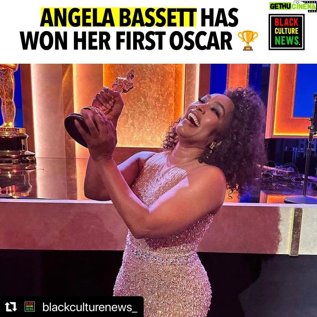 Malik Yoba - 1.5K Likes - Congrats to the legend that is @im.angelabassett on your first #Oscar @theacademy !! You shared a POWERFUL message with your sisters!!! Love you sis!!