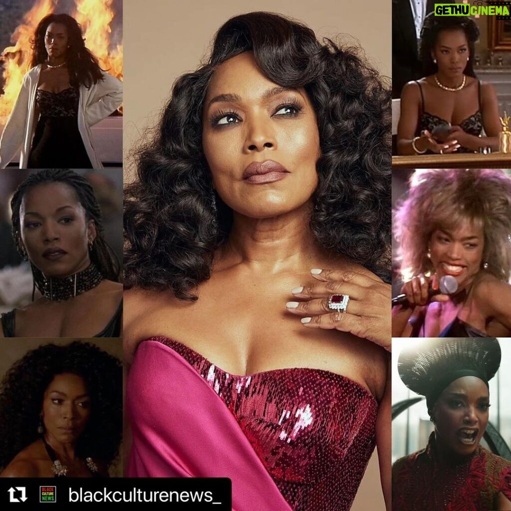 Malik Yoba Instagram - Congrats to the legend that is @im.angelabassett on your first #Oscar @theacademy !! You shared a POWERFUL message with your sisters!!! Love you sis!!