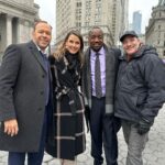 Malik Yoba Instagram - Happy to be back on set with these great, kind and gracious folks. @donniewahlberg @bridgetmoynahan @i_biederman1981 #santiagoquinones on @bluebloods_cbs and my newest little acting comrade @leeprincejay aka my GRANDSON ???? 🫣🤷🏾😂❤️ Supreme Court, New York County