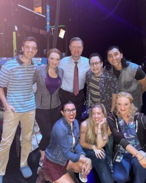 Mallory Bechtel Instagram - What a WALK down MEMORY LANE. Got to put on the star-cuffed jeans again for a week in Madison with the INCREDIBLE tour cast of @dearevanhansen.  These people are beyond lovely and oh sososo talented. Feeling very grateful❤️