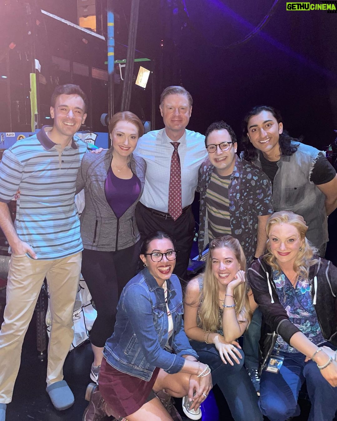 Mallory Bechtel - 9.6K Likes - What a WALK down MEMORY LANE. Got to put on the star-cuffed jeans again for a week in Madison with the INCREDIBLE tour cast of @dearevanhansen. These people are beyond lovely and oh sososo talented. Feeling very grateful❤️