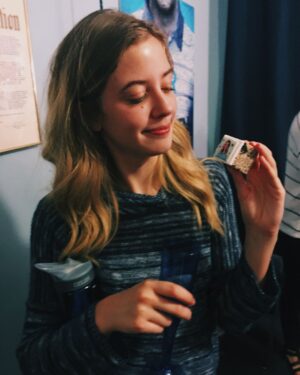 Mallory Bechtel Instagram - HOLY MOLY. They made cookies of MY FACE. So over the moon. Thank you @dearevanhansen