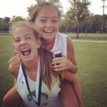 Mallory Bechtel Instagram - Obviously..im super happy Sidney came to see me run. #shesthebest @sidneycartwright