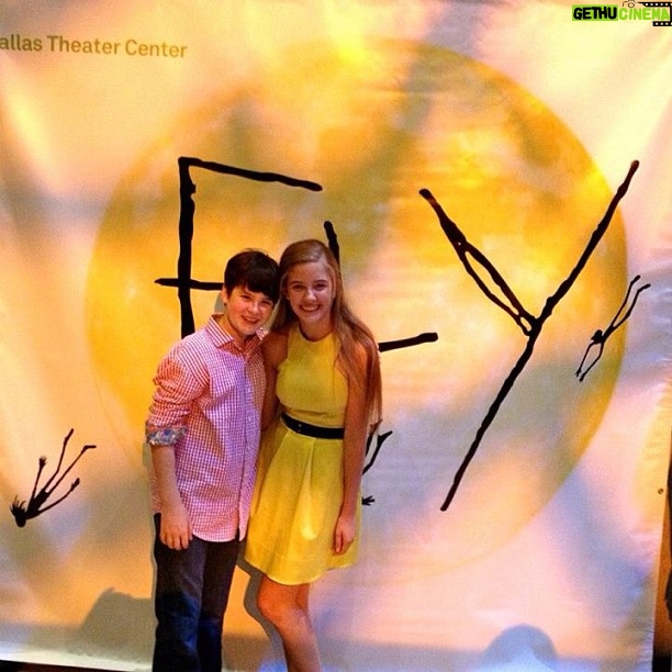 Mallory Bechtel Instagram - What an amazing opening night! Im so proud of this old friend of mine and the rest of the cast of Fly! @alkark