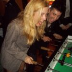 Mallory Bechtel Instagram - Turns out I’m really bad at foosball.
