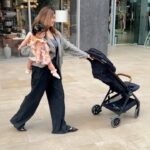 Malvika Sitlani Instagram - Best stroller, indeed! I’ve always eyed the @nuna_india strollers & I’m super happy with it! I have the Nuna TRVL - Caviar 🖤 Abby LOVES it, it’s got all the features you need. Especially, if you travel a lot this one is a breeze! It’s very lightweight, opens and collapses with 1 hand like you saw ^ 😍 It has storage space for your diaper bags and your purse, so that you’re hands free 🥹💗🙏🏻 And above all, it looks SO chic and right up my alley 😏✌🏻 #MyNuna #Nuna #NunaIndia #NunaBaby #Gifted