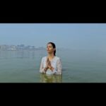 Manasvi Mamgai Instagram - Hard to describe the feeling of taking a dip in Ganga (The holiest river in Hinduism) It is believed that taking a bath in it cleanses all sin and takes one on the path of salvation. All I can say is, this trip to Varanasi during the festival of Dev Deepawali feels like a much needed spiritual reset. #varanasi #benaras #gangariver #devdeepawali #spituality #hinduism #hinduculture Assi Ghat , Ganga River, Varanasi