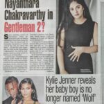 Maninath Chakravarthy Instagram - Grateful🥰 1- Times of India, Chennai edition 2– Times of India, Kochi edition 3,4- Nana Magazine #Gentlemen2