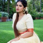 Maninath Chakravarthy Instagram - 🪷 Pc: @rojan_nath MUA: @meeramax_makeupartist_ Outfit: @chakitha_designs