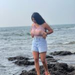Maninath Chakravarthy Instagram - 🐚🐬 Anjuna Beach,Goa