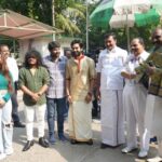 Maninath Chakravarthy Instagram - An auspicious beginning of a Grand Project! Shooting of Gentleman 2 starts with Honorable Broadcasting Minister @mp_Saminathan inaugurated in the presence of 'KaviPerarasu’ @vairamuthuoffl #Gentleman2 A @mmkeeravani Musical