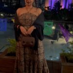 Manisha Eerabathini Instagram - Fit check for my friend’s wedding in Mexico City 🇲🇽👗 Welcome party: @sutori.in @polene_paris Haldi: @bunaai @polene_paris Sangeeth: @houseofmudrika Wedding: Mix n’ match of mom’s saree and old custom blouse by @varshaguntukalabel Reception: Old custom outfit by @rishita.madas Mexico City, Mexico