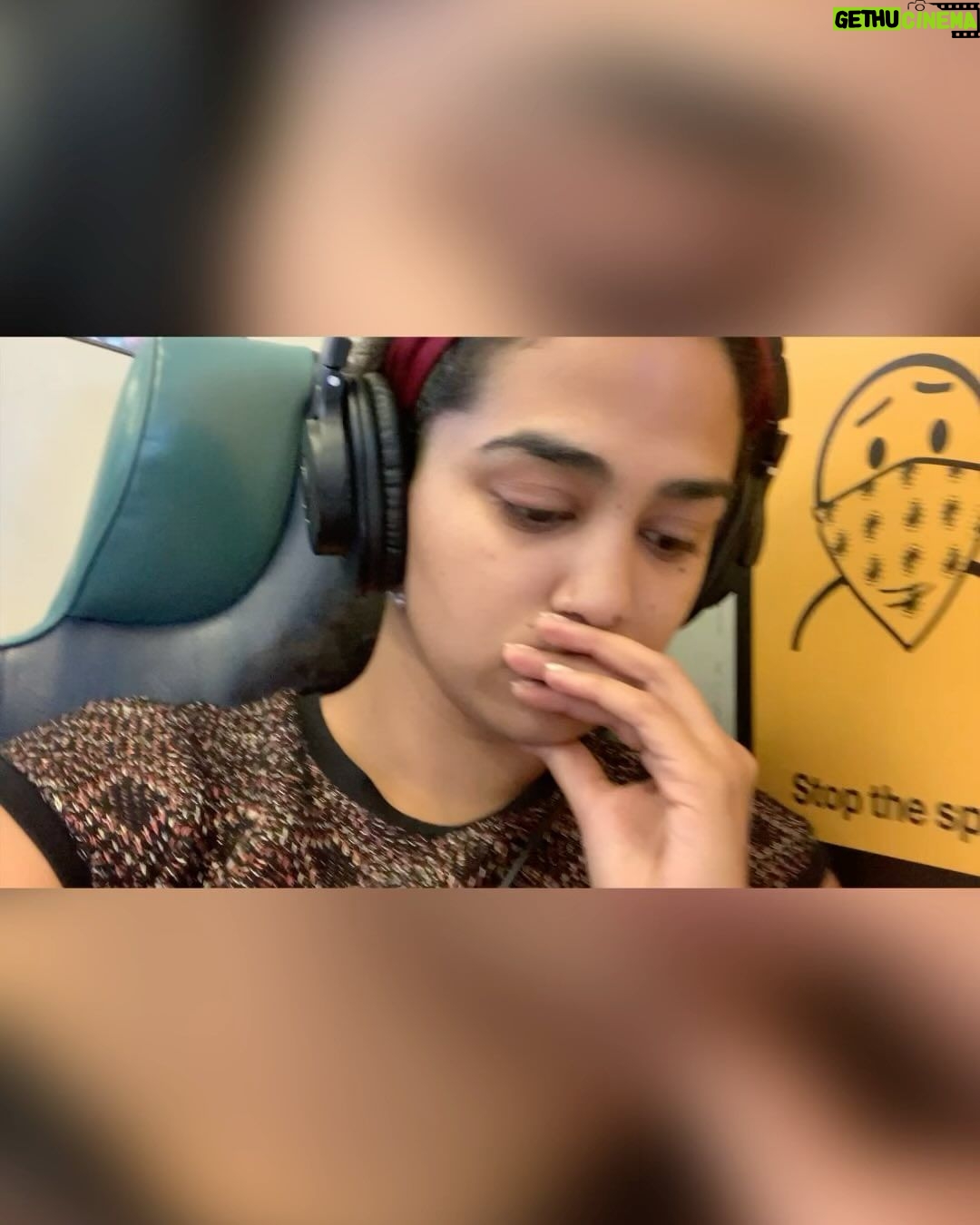 Manisha Eerabathini Instagram - My second single “Manasara” just hit 100k streams! No music video, no visuals, no marketing budget (lol), a bunch of unreleased video footage and I didn’t even finish the promo reels I had planned when I released the single on streaming platforms 🙊 Just the audio ☺️ This is huge for me. A victory for no one else but me. Tells me to keep going and so I will. I shot a video for this 2 years ago that never got completed. I’m going to use the footage to release a lyrical video on my YouTube very soon! Stay tuned ✌🏻 1. My @spotifyforartists page 2. Footage from the video shoot in San Francisco, 2021 3. Studio session with @robbierosenlive in New York, 2021 4. Listening to a mix on a train in New York 5. More video footage 6. Final vocals recording in Gilroy! 7. Another mix listening party lol Everywhere