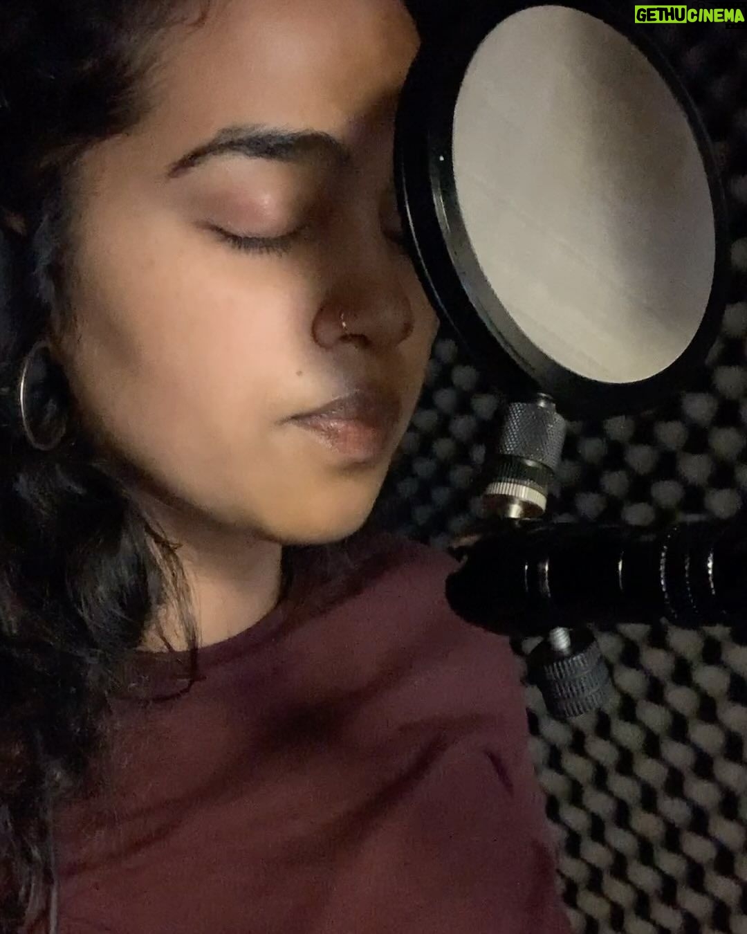 Manisha Eerabathini Instagram - My second single “Manasara” just hit 100k streams! No music video, no visuals, no marketing budget (lol), a bunch of unreleased video footage and I didn’t even finish the promo reels I had planned when I released the single on streaming platforms 🙊 Just the audio ☺️ This is huge for me. A victory for no one else but me. Tells me to keep going and so I will. I shot a video for this 2 years ago that never got completed. I’m going to use the footage to release a lyrical video on my YouTube very soon! Stay tuned ✌🏻 1. My @spotifyforartists page 2. Footage from the video shoot in San Francisco, 2021 3. Studio session with @robbierosenlive in New York, 2021 4. Listening to a mix on a train in New York 5. More video footage 6. Final vocals recording in Gilroy! 7. Another mix listening party lol Everywhere