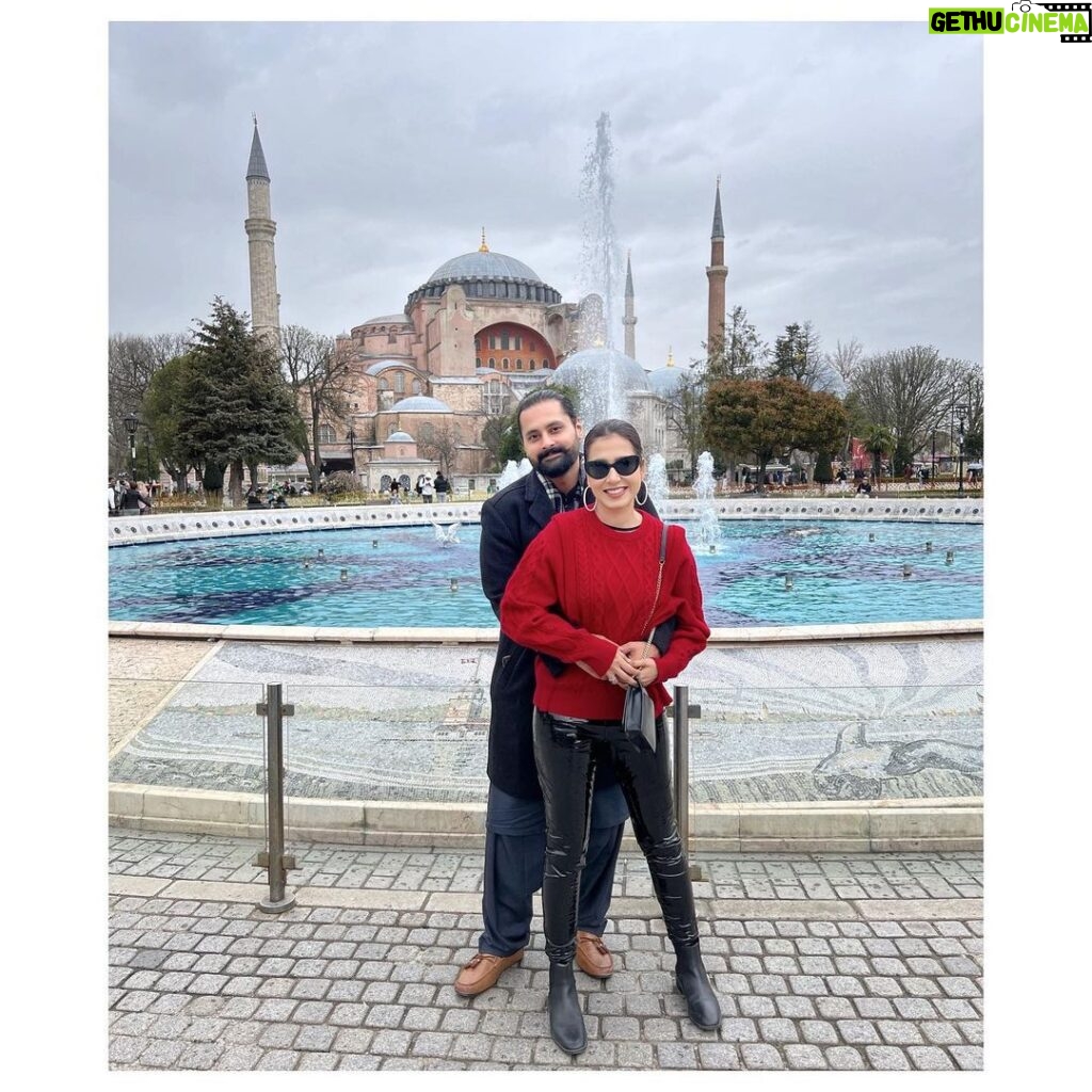 Mansha Pasha Instagram - Happy Anniversary to us ❤ Hagia Sophia Grand Mosque
