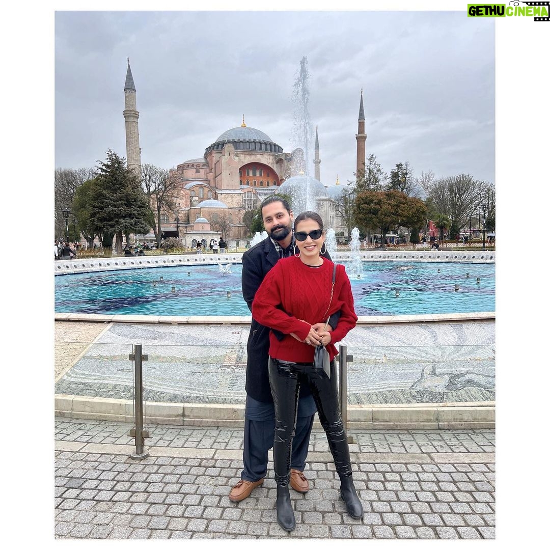 Mansha Pasha Instagram - Happy Anniversary to us ❤️ Hagia Sophia Grand Mosque