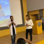 Mansha Pasha Instagram - Folks @ziauddinuniversty sure are a fun bunch! Thanks for having us! @calljunaidkhan