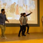 Mansha Pasha Instagram - Folks @ziauddinuniversty sure are a fun bunch! Thanks for having us! @calljunaidkhan