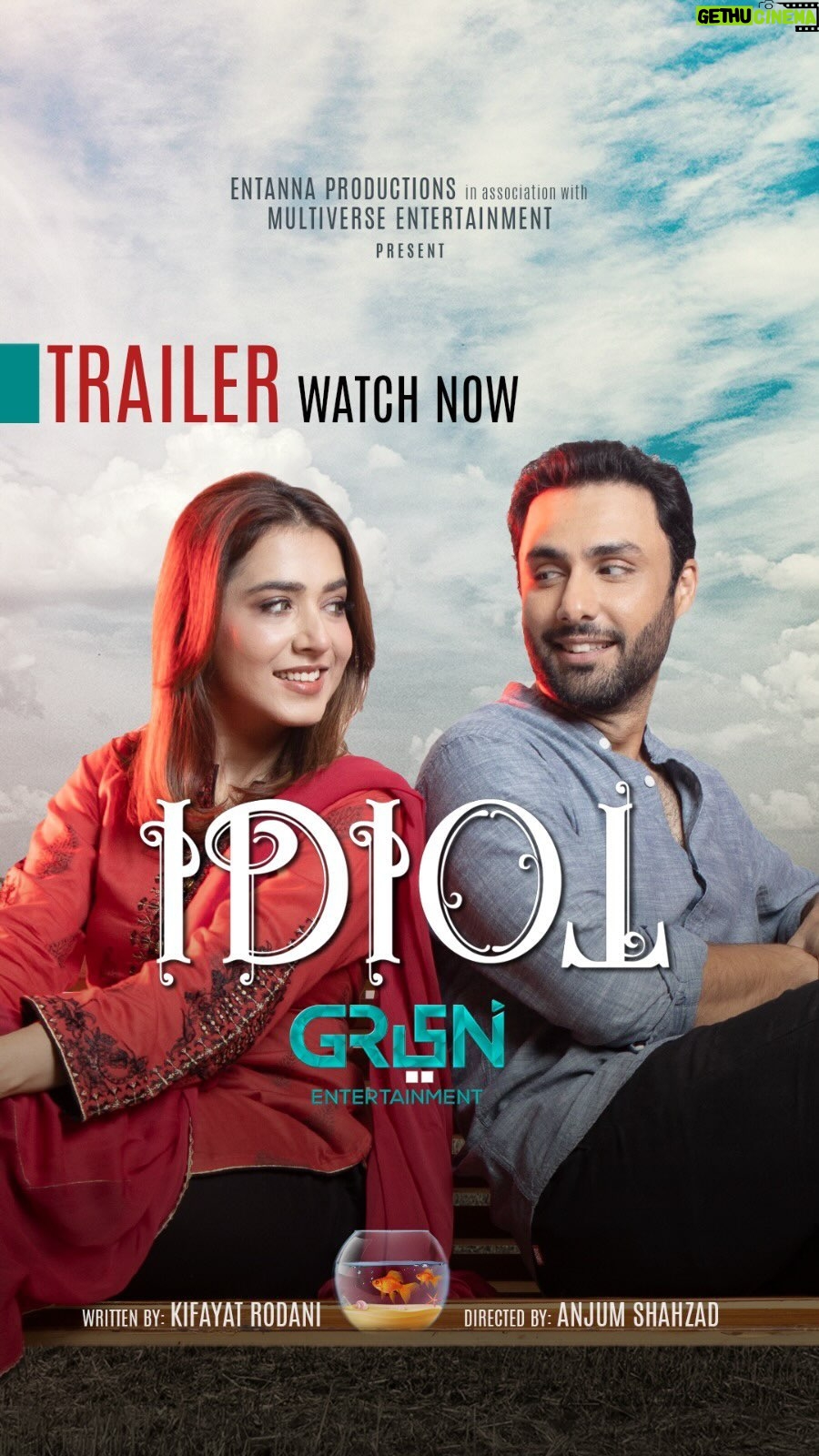 Mansha Pasha Instagram - New Drama Serial Idiot | Trailer | Test Transmission is starting In April 2023 Jo bachay muashray ki burayo par sawal karay unhe Idiot na kahe! Green Entertainment presents official trailer of new drama serial: Idiot @ahmedaliakbarofficial @anjum_03shahzad #GreenTV #Idiot